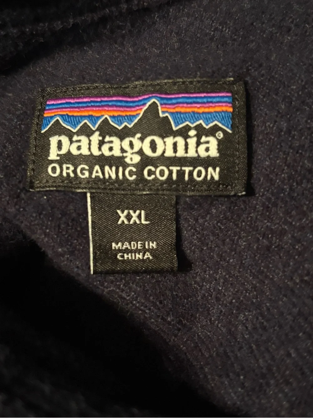 Patagonia Dark Blue Flannel Shirt/Jacket Men’s XXL
